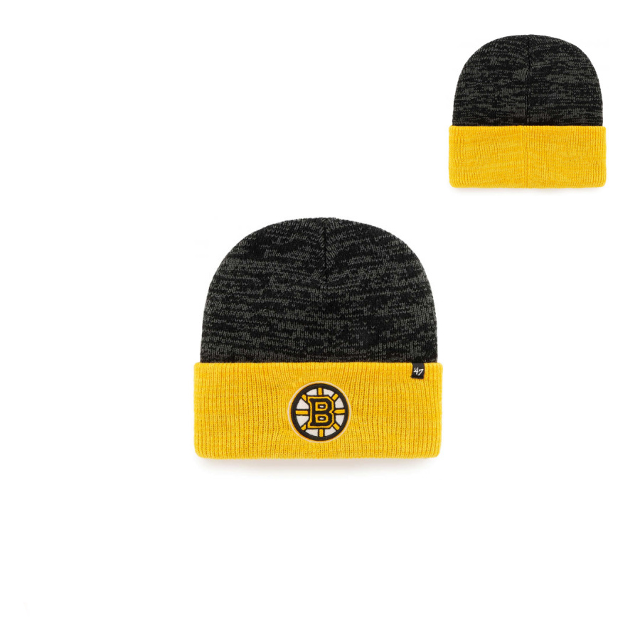 47 BRAND TWO TONE BRAIN FREEZE NHL BOSTON BRUINS ZIMNÁ ČIAPKA